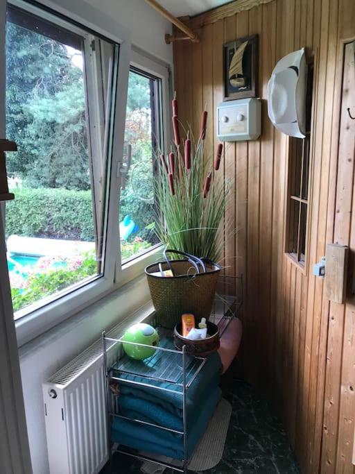 Unser Studio-Apartment "Wohlfuehloase" Oranienburg Buitenkant foto